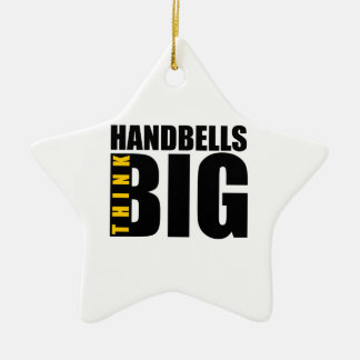THINK BIG HANDBELLS MUSIC DESIGNS CERAMIC TREE DECORATION