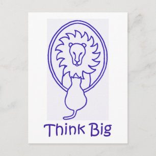 Think Big Postcard