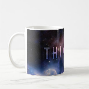THINK BIG - Space and Universe Motivational Coffee Mug