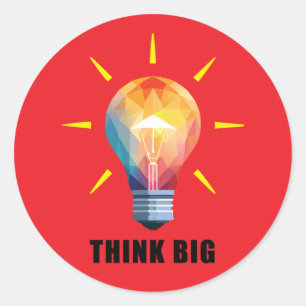 Think Big Sticker