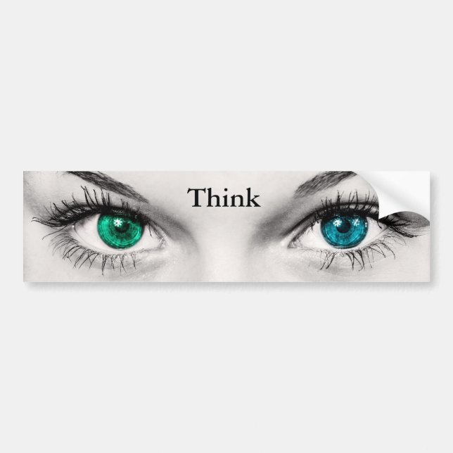 Think - Bumper Sticker (Front)