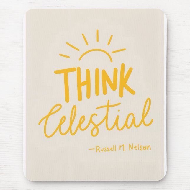 Think Celestial Mouse Mat (Front)