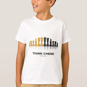 Think Chess (Chess Set) T-Shirt