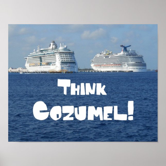 Think Cozumel! Poster (Front)