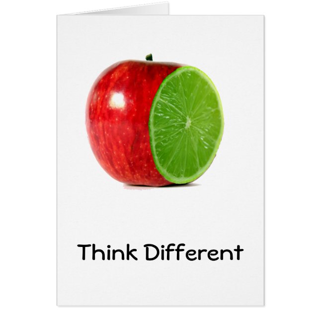 Think Different Card (Front)