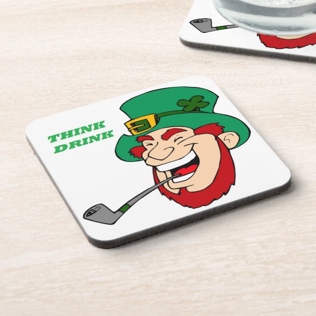 THINK DRINK COASTER (Left Side)