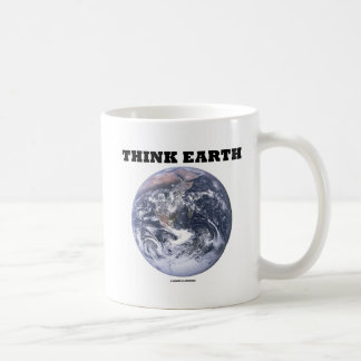 Think Earth (Blue Marble Earth) Coffee Mug