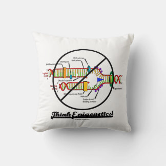 Think Epigenetics! DNA Replication Cross-Out Humou Cushion