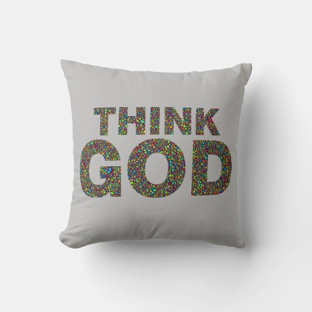 Think God Cushion (Front)