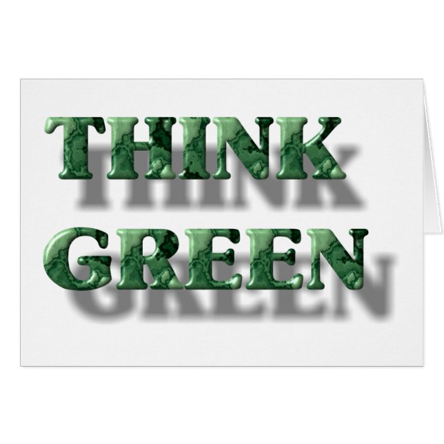 Think Green (Front Horizontal)