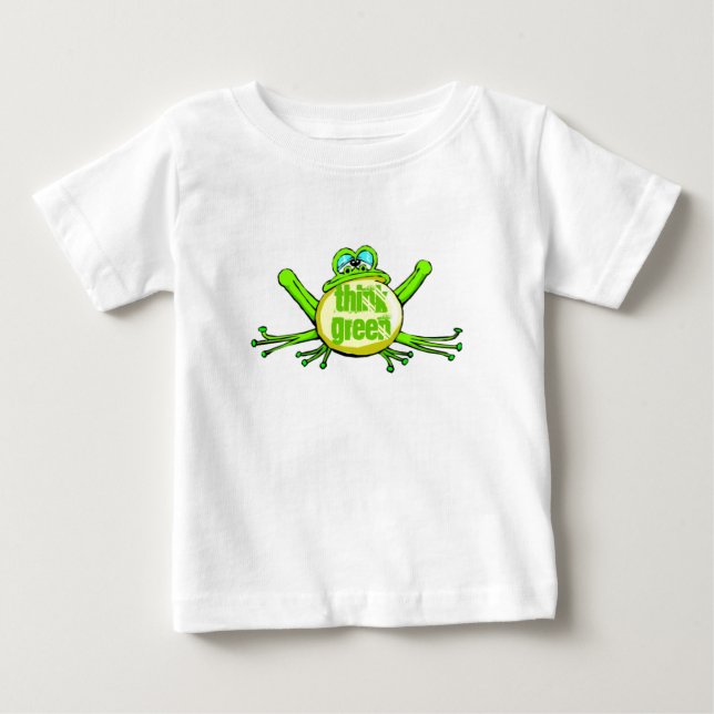 Think Green Baby T-Shirt (Front)