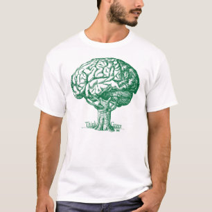 Think Green Brain Tree T-Shirt