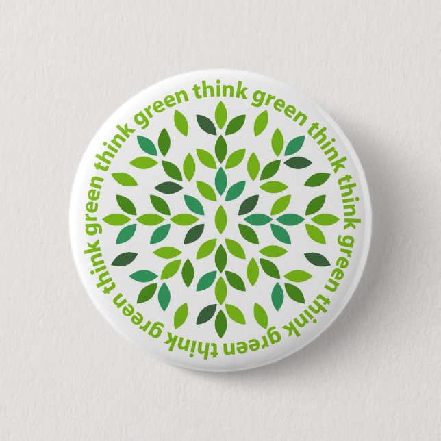 Think Green Button (Front)