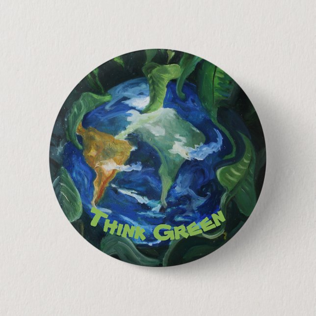 Think Green Button (Front)