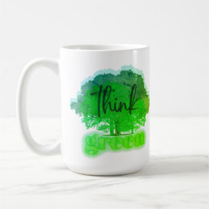 Think Green Coffee Mug