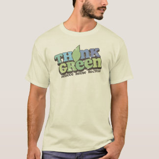 Think Green Earth Day T-Shirt