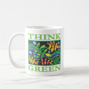 Think Green Environmental Coffee Mug