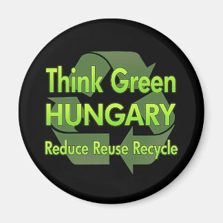 Think Green Hungary Magnet