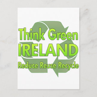 Think Green Ireland Postcard