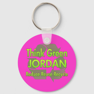 Think Green Jordan Key Ring