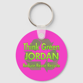 Think Green Jordan Key Ring