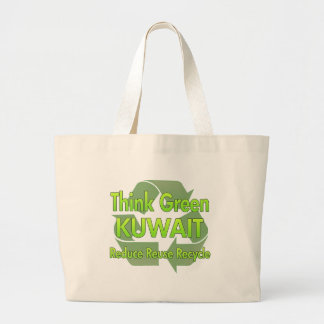 Think Green Kuwait Large Tote Bag