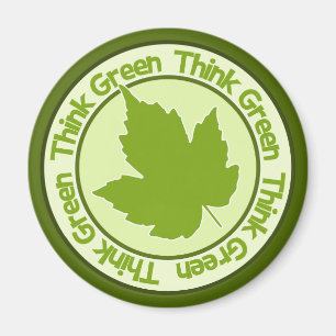 Think Green magnet