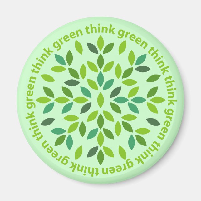 Think Green Magnet (Front)