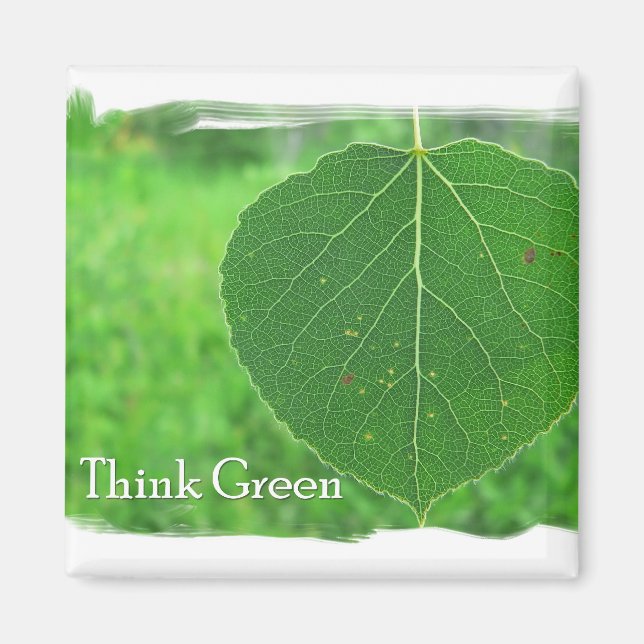 Think Green Magnet (Front)