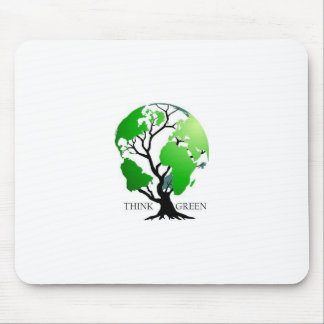 Think Green Mouse Mat