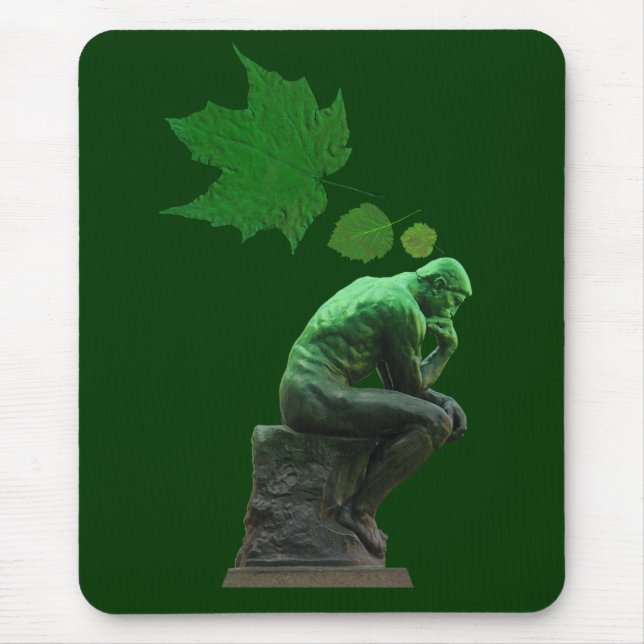 Think Green Mouse Mat (Front)