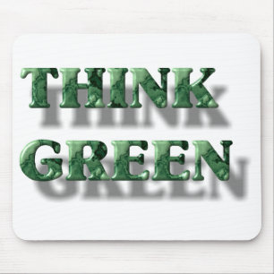 Think Green Mouse Mat