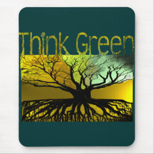 Think Green Mouse Mat