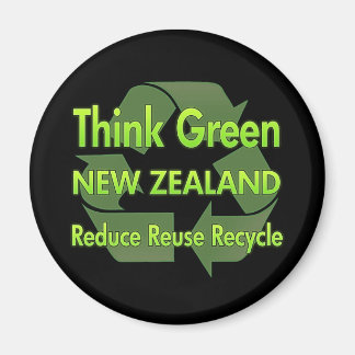 Think Green New Zealand Magnet