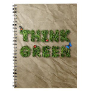 think green notebook