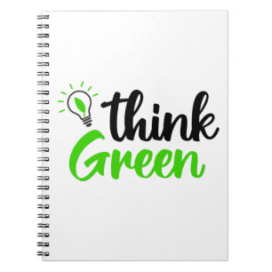 think green notebook