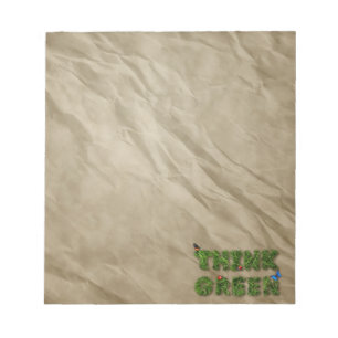 think green notepad