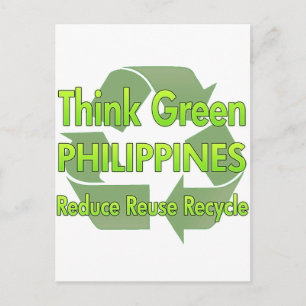 Think Green Philippines Postcard