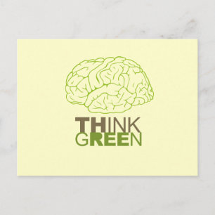 Think Green Postcard