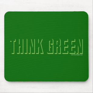 Think Green - Shadow Mouse Mat