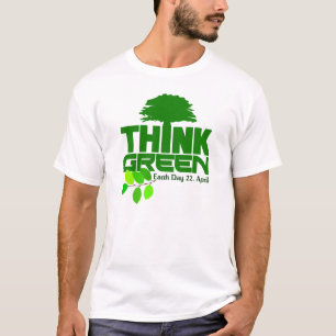 Think Green shirt - choose style & color