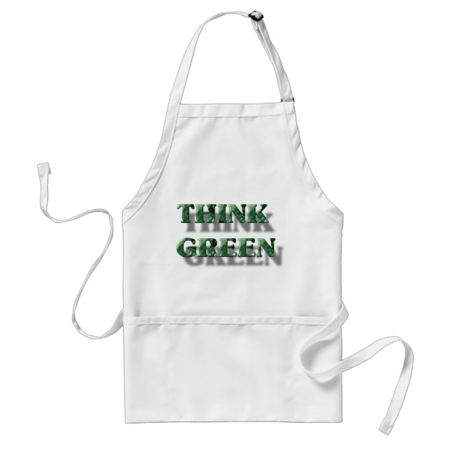 Think Green Standard Apron (Front)