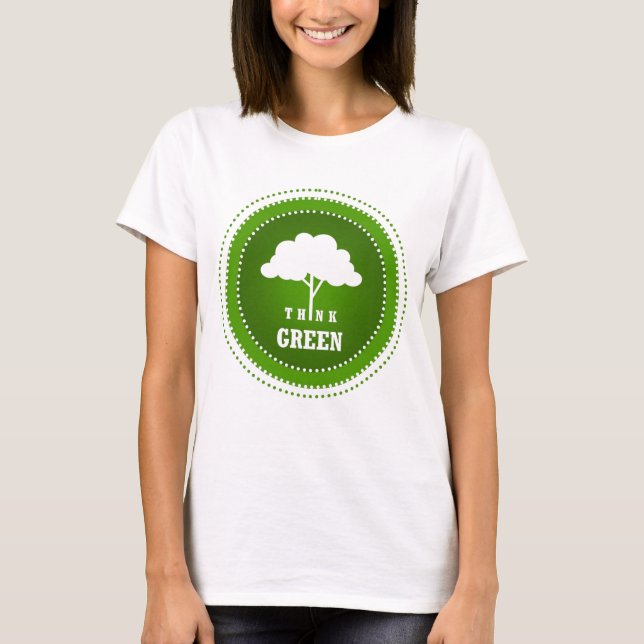 Think Green "T" T-Shirt (Front)
