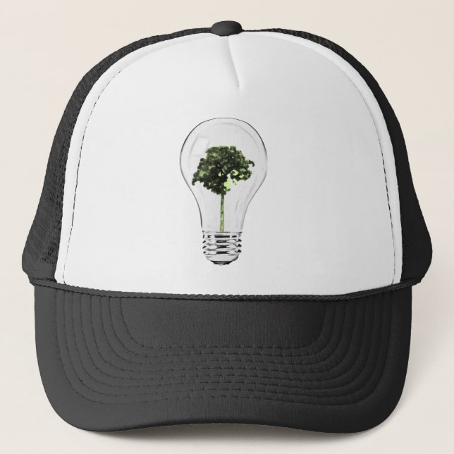 Think Green Think Smart Trucker Hat (Front)
