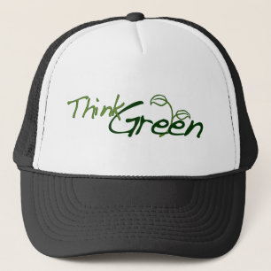 Think Green Trucker Hat