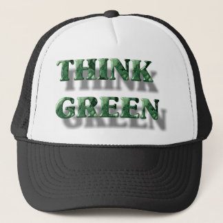 Think Green Trucker Hat