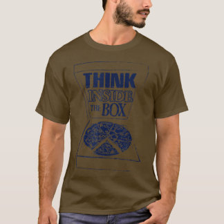Think Inside The Bo Pizza Lover Teepizza 32035485 T-Shirt