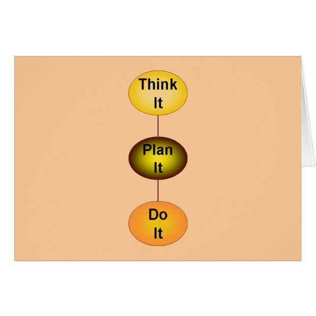 Think It Plan It Do It (Front Horizontal)