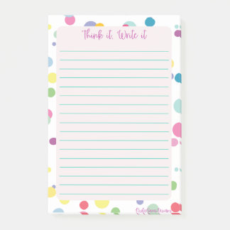 Think it, Write it Notepad