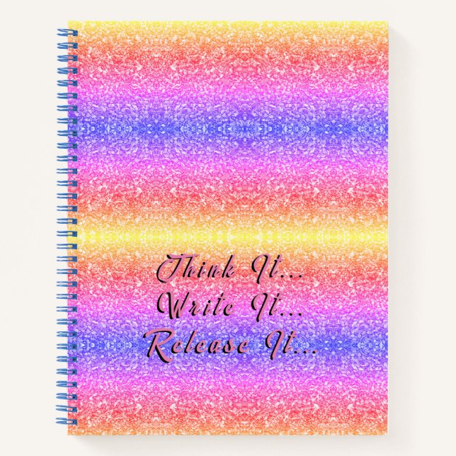 Think It Write It Release It Notebook (Front)